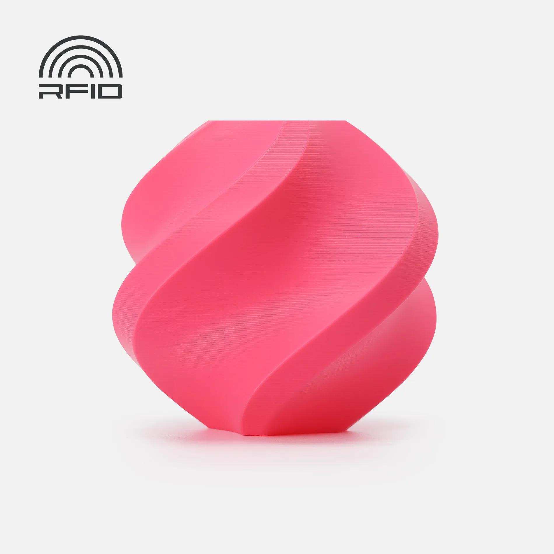 Bambu Lab - PLA Basic - Forró Pink (Hot Pink) - Refill - 1kg - 1.75mm Bambu Lab PLA Basic Forró Pink