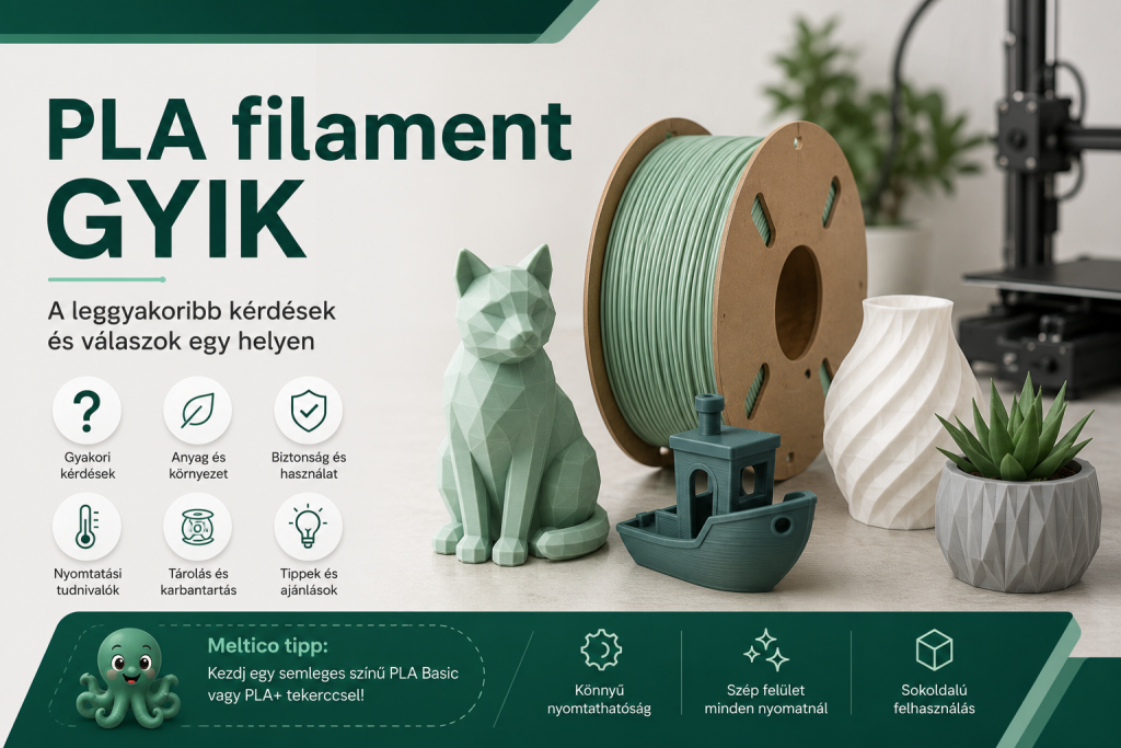 PLA filament gyakran ismételt kérdések